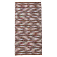 Alfombra ELOWEN terracota 60x200cm