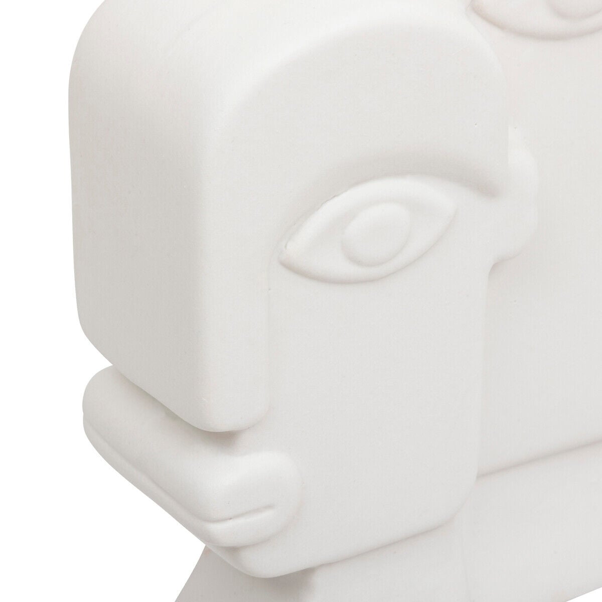 Estátua decorativa com forma de caras SOLEYA, , large