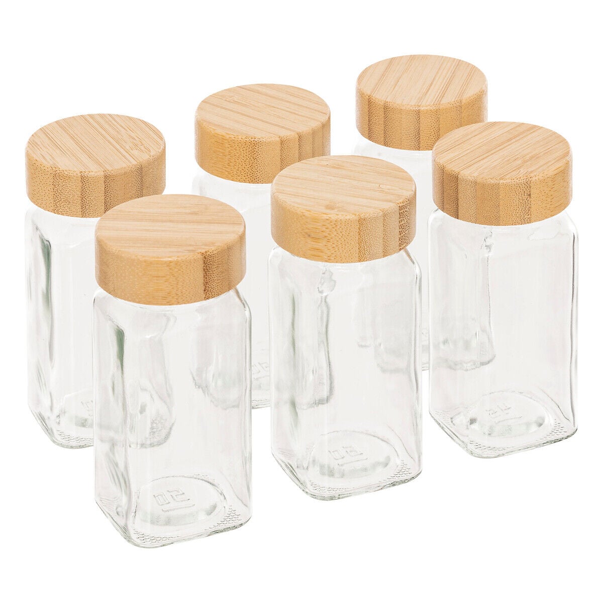 Conjunto de 6 frascos para especiarias, , large