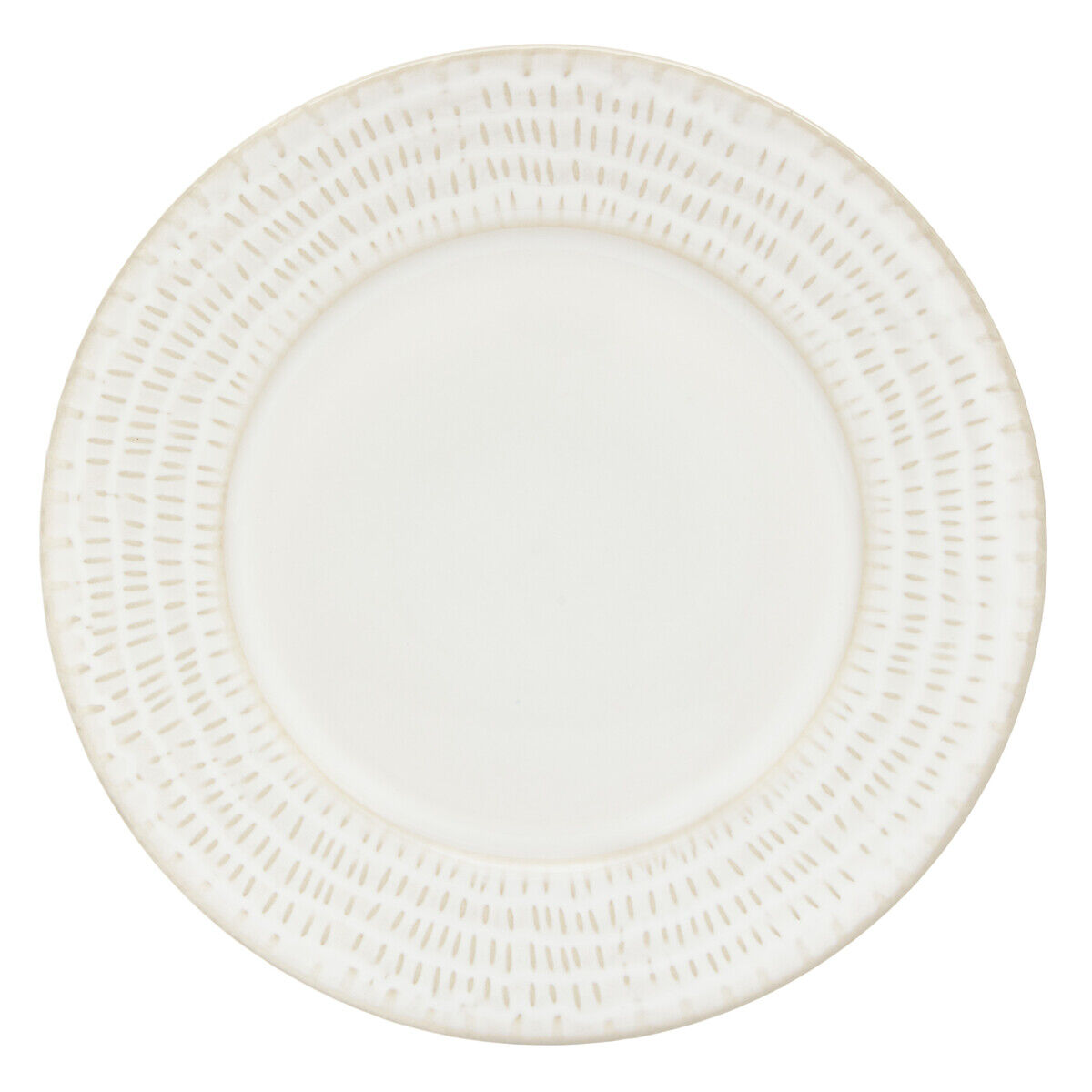 Prato de sobremesa CAMILLE branco 20cm, , large