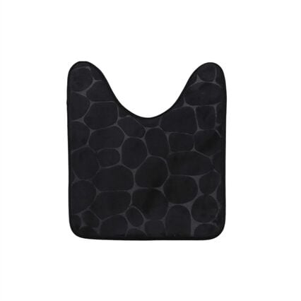 Tapete wc com contorno preto 45x50cm, , large
