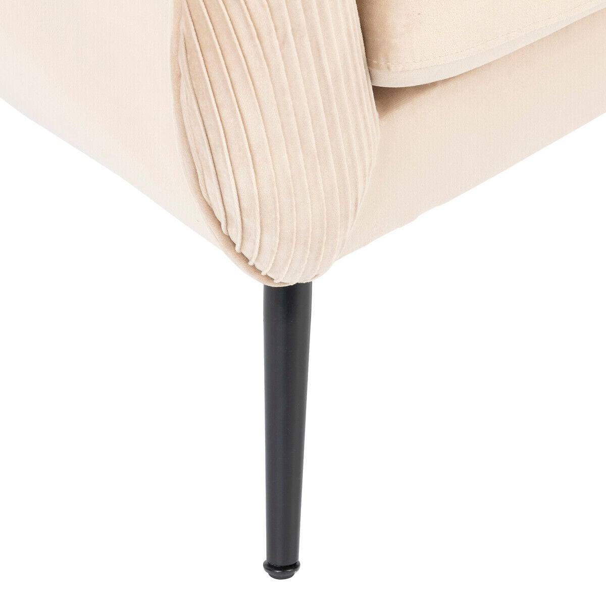 Armchair SOLARO SLOW TIME in velvet, , large