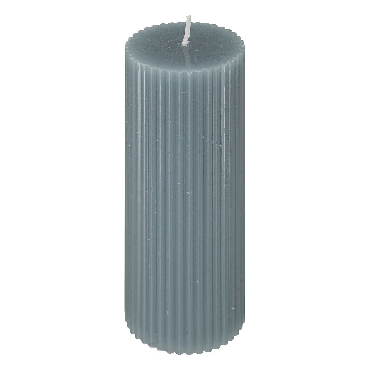 Vela PILAR demi estriada azul orage 14cm, , large