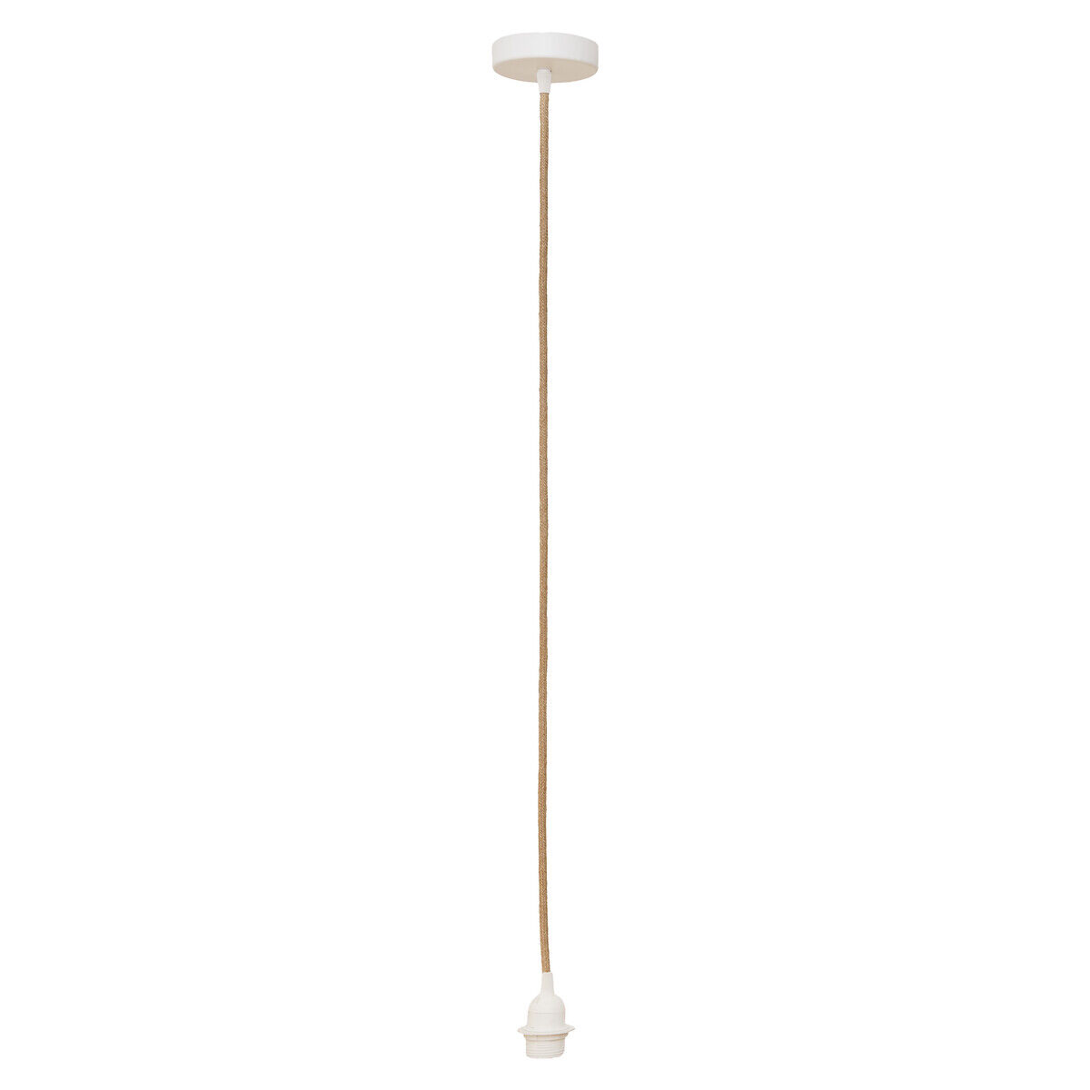 Electric cable NOE beige for pendant lamp, , large