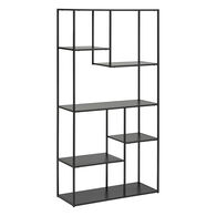 Estante Gota Preta Em Metal 180cm
