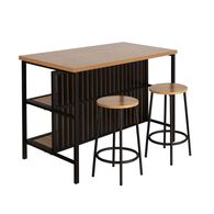 Set mueble y 2 taburetes MAISIE