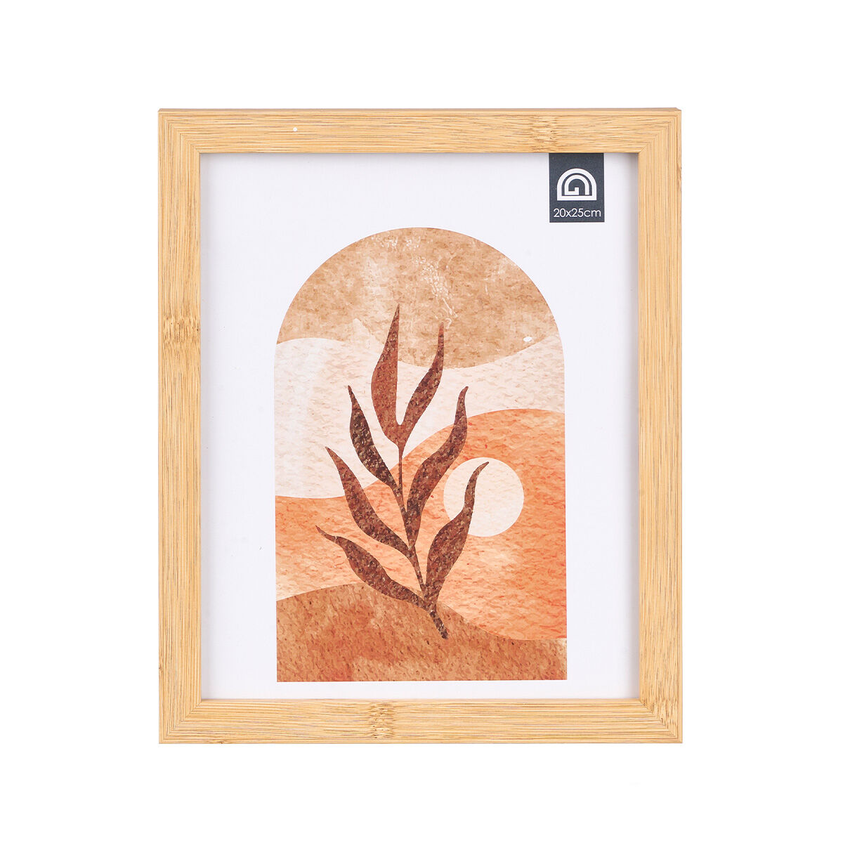 Moldura bege em madeira 28cm, , large