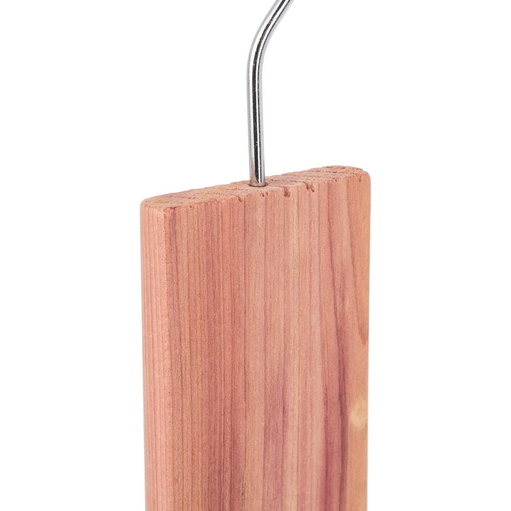 Conjunto de 2 cabides em madeira cedro anti traça, , large