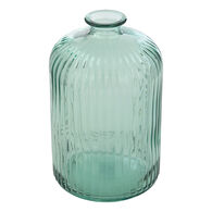 Florero LUZ verde 23cm