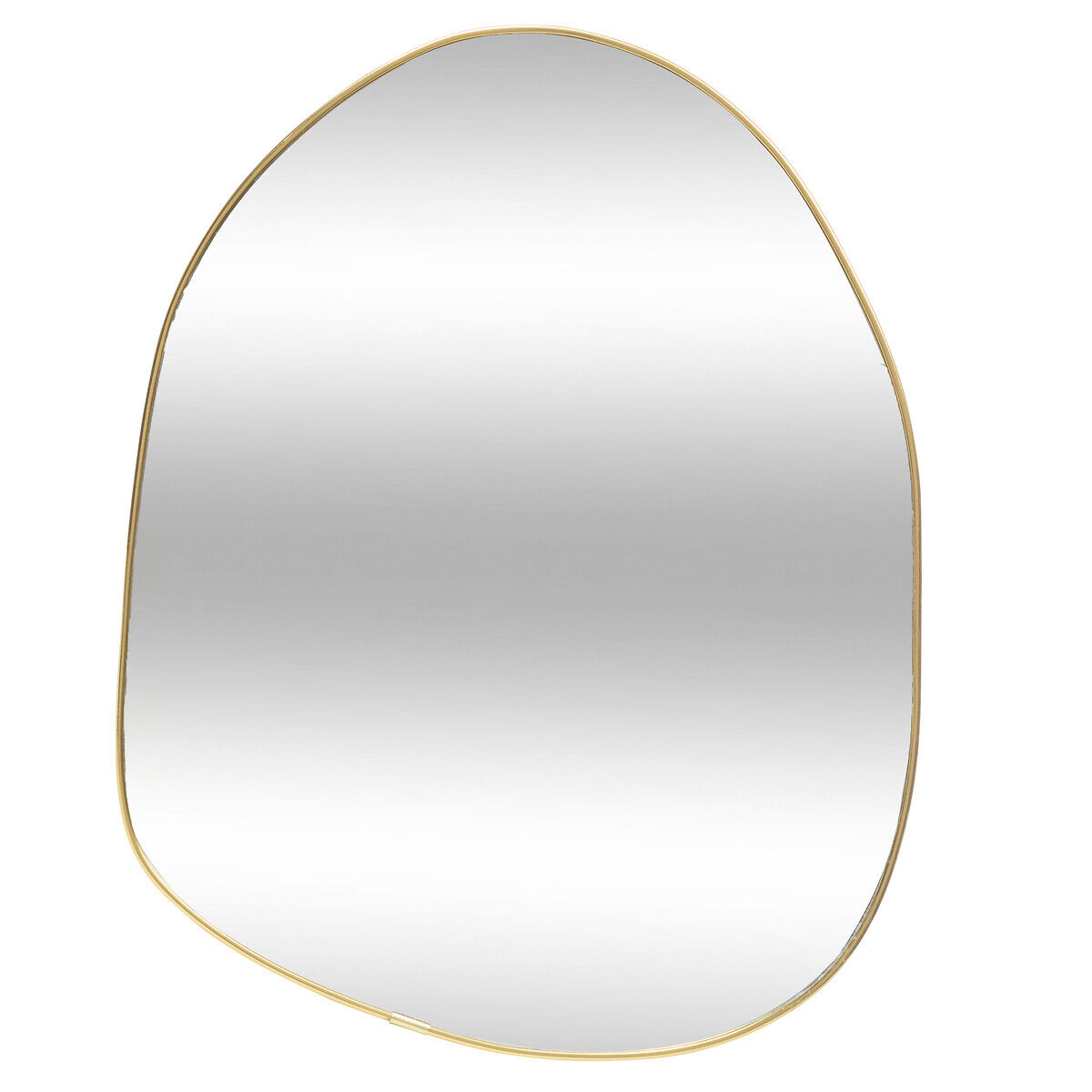 Espelho de parede ROMAN com beira dourada, , large