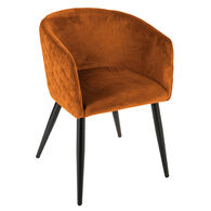 Sill&oacute;n Marlo &Aacute;mbar De Terciopelo