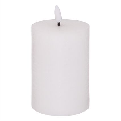 Vela led cilíndrica MOLIA branca 12,5cm, , large