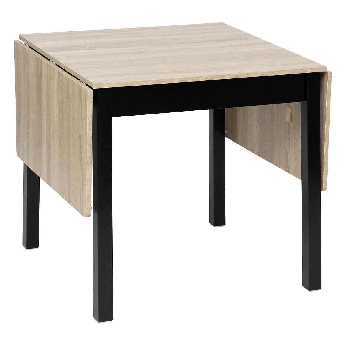 Mesa de jantar extensível em mdf 80-116-152cm, , large