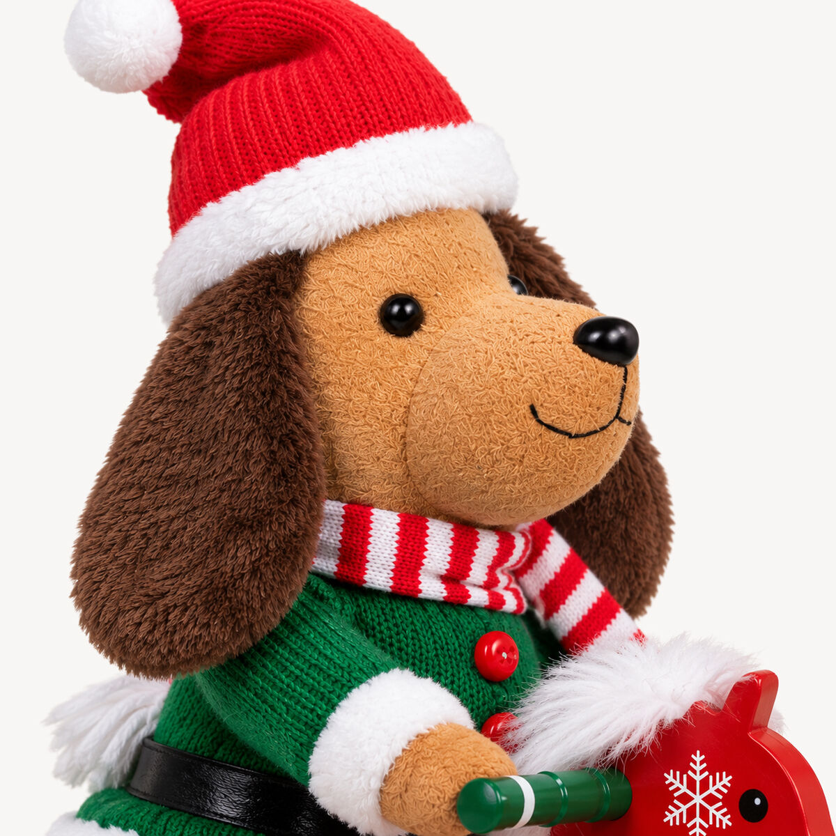 Figura cão com baloiço, , large