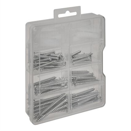 Caixa com 101 Parafusos e Cavilhas Sortidos, , large