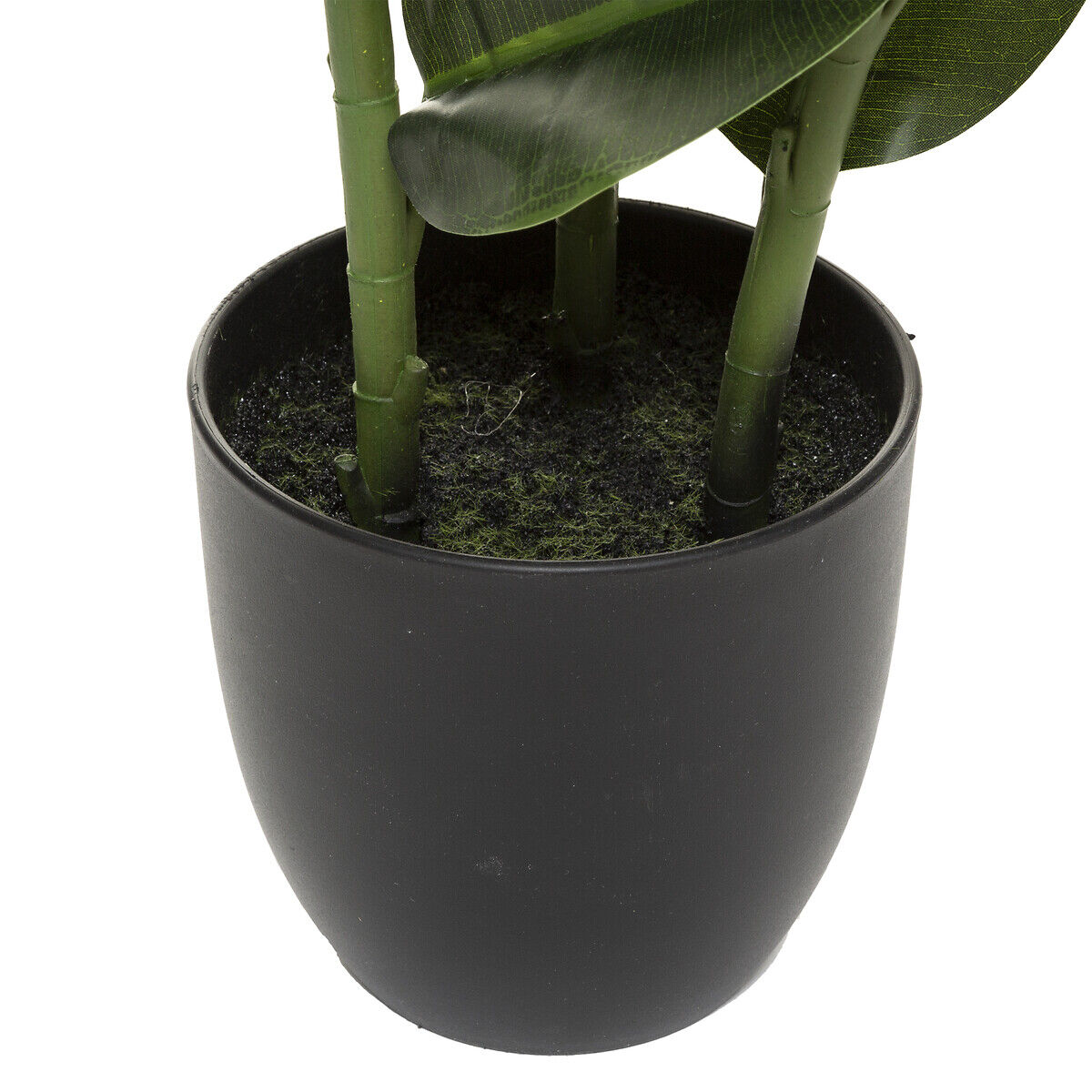 Planta ficus verde escura artificial 120cm, , large