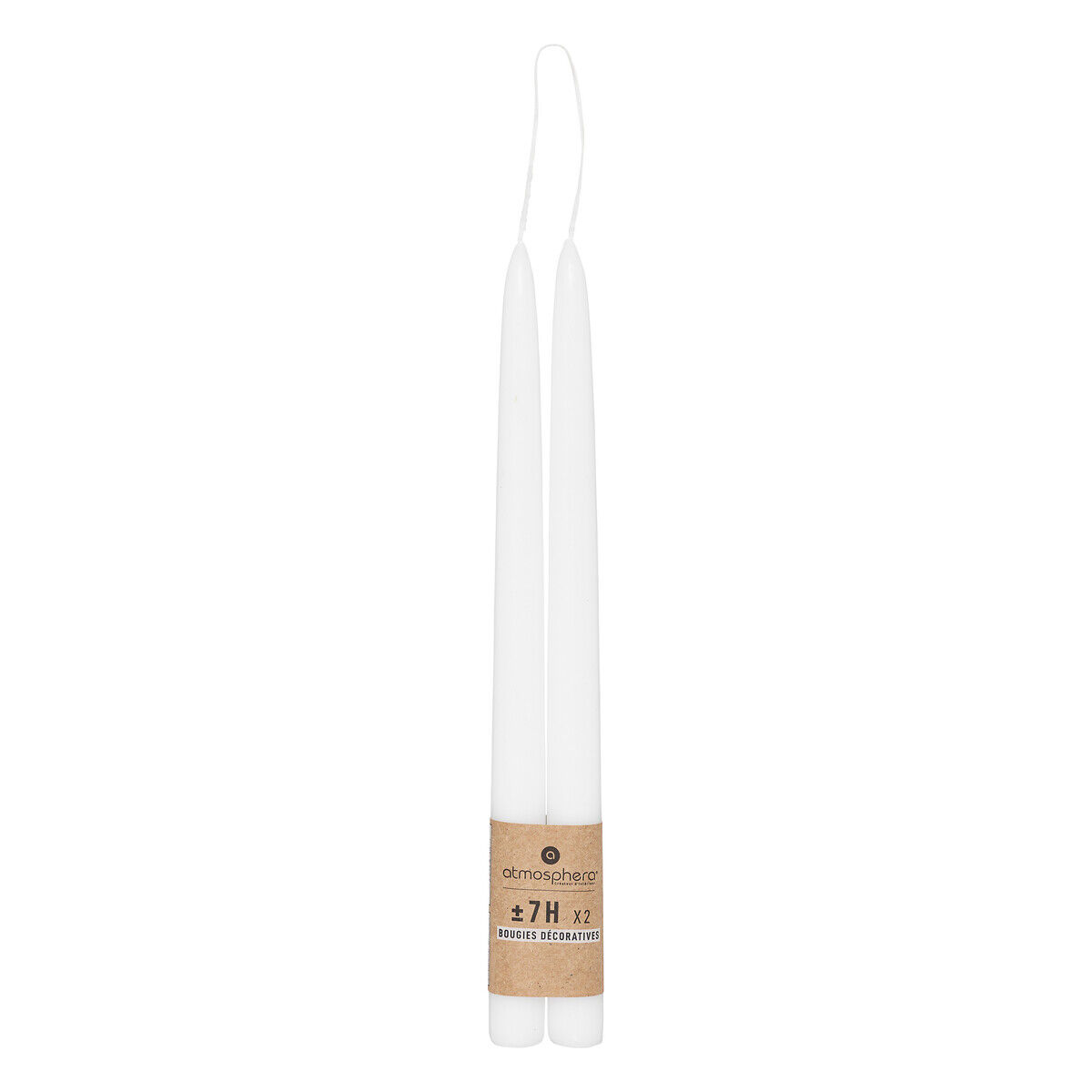Set of 2 candles HUGO light pink, , large