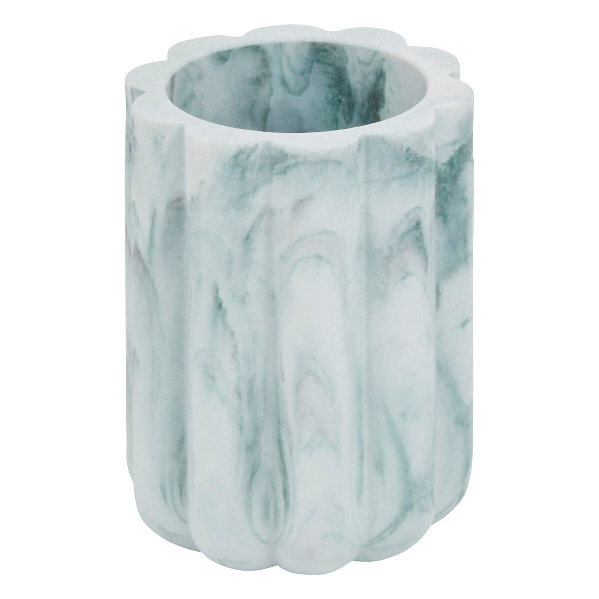 Vaso de lavabo MARBY blanco de poliresina, , large