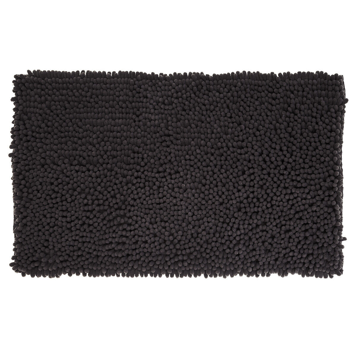 Tapete Wc Maxi Chenille Preto 50x80cm, , large