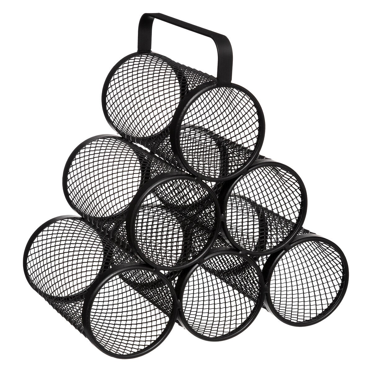 Garrafeira MAYAJ preto em metal, , large