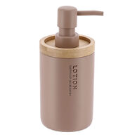 Dispensador de jab&oacute;n l&iacute;quido taupe 280 ml