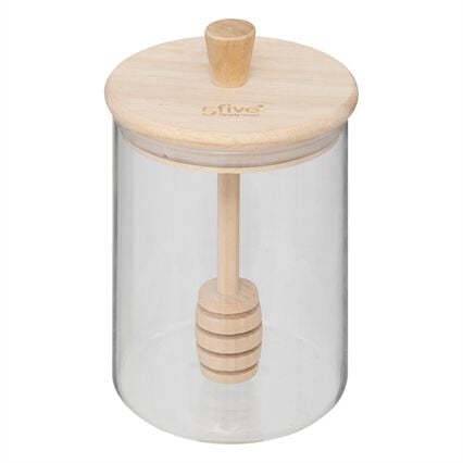 Frasco de mel com colher HERMET, , large