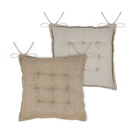 Coj&iacute;n para silla MALAKITE TUCANO beige 38x38cm