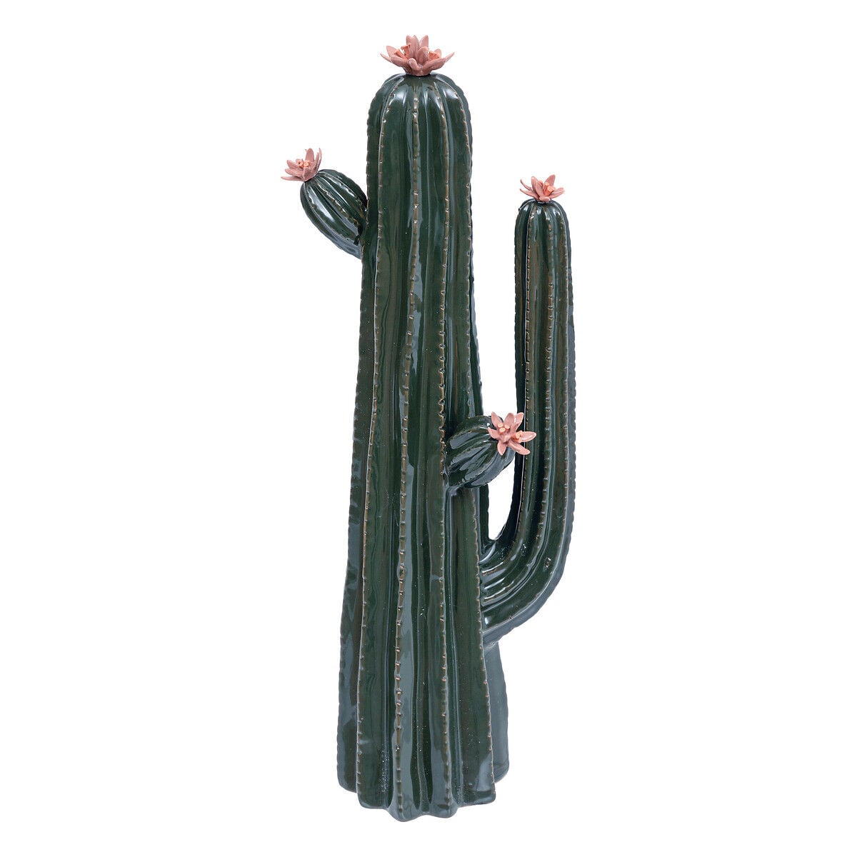 Cato verde decorativo em cerâmica 40cm, , large