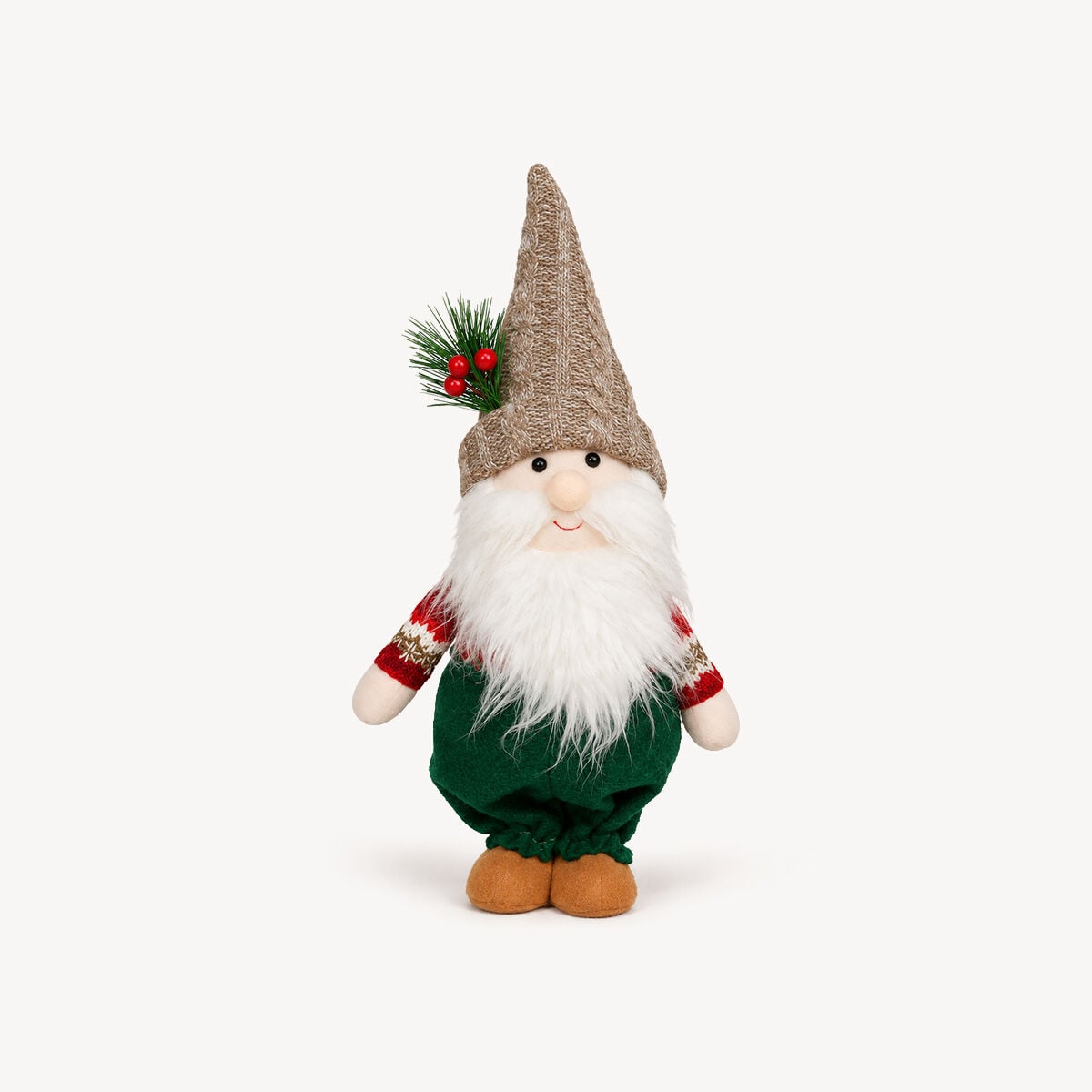 Figura Pai Natal com barba, , large