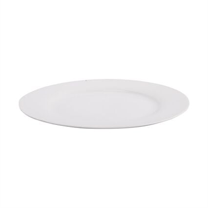 Prato raso GIZ branco em cerâmica 27cm, , large