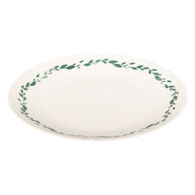 Plato postre LAURIER blanco de porcelana 19cm