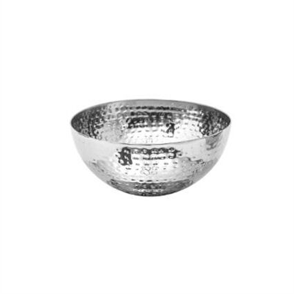 Taça multiusos em inox martelada, , large