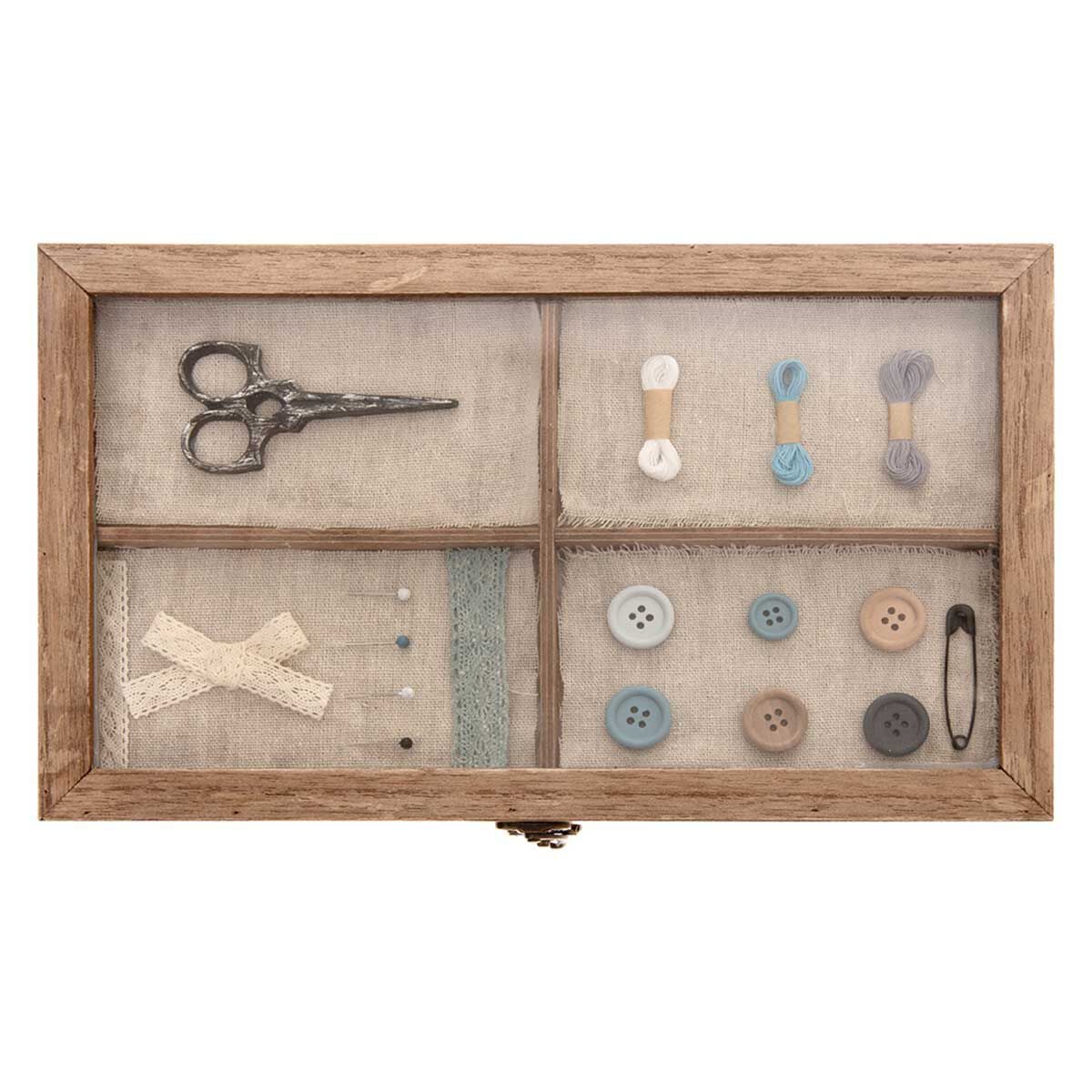 Caixa de costura ATELIER em madeira, , large