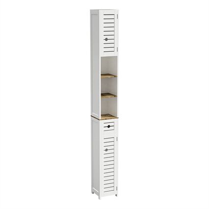 Móvel alto wc com 2 portas RIO branco, , large