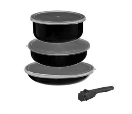 Trem de cozinha 3 peças com pega amovível, , large