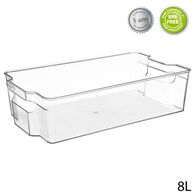 Caixa De Arruma&ccedil;&atilde;o Transparente 8l