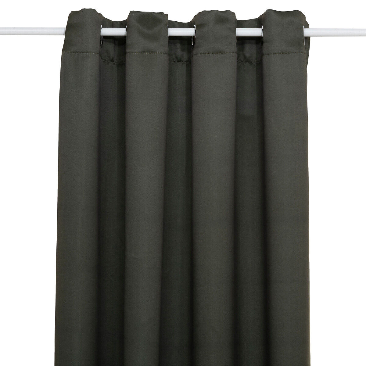 Conjunto de 2 cortinas opacas verde caqui 135x240cm, , large