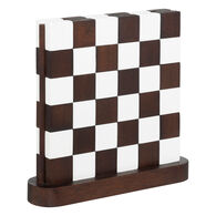 Tablero de ajedrez TWISTED de madera 27x28cm
