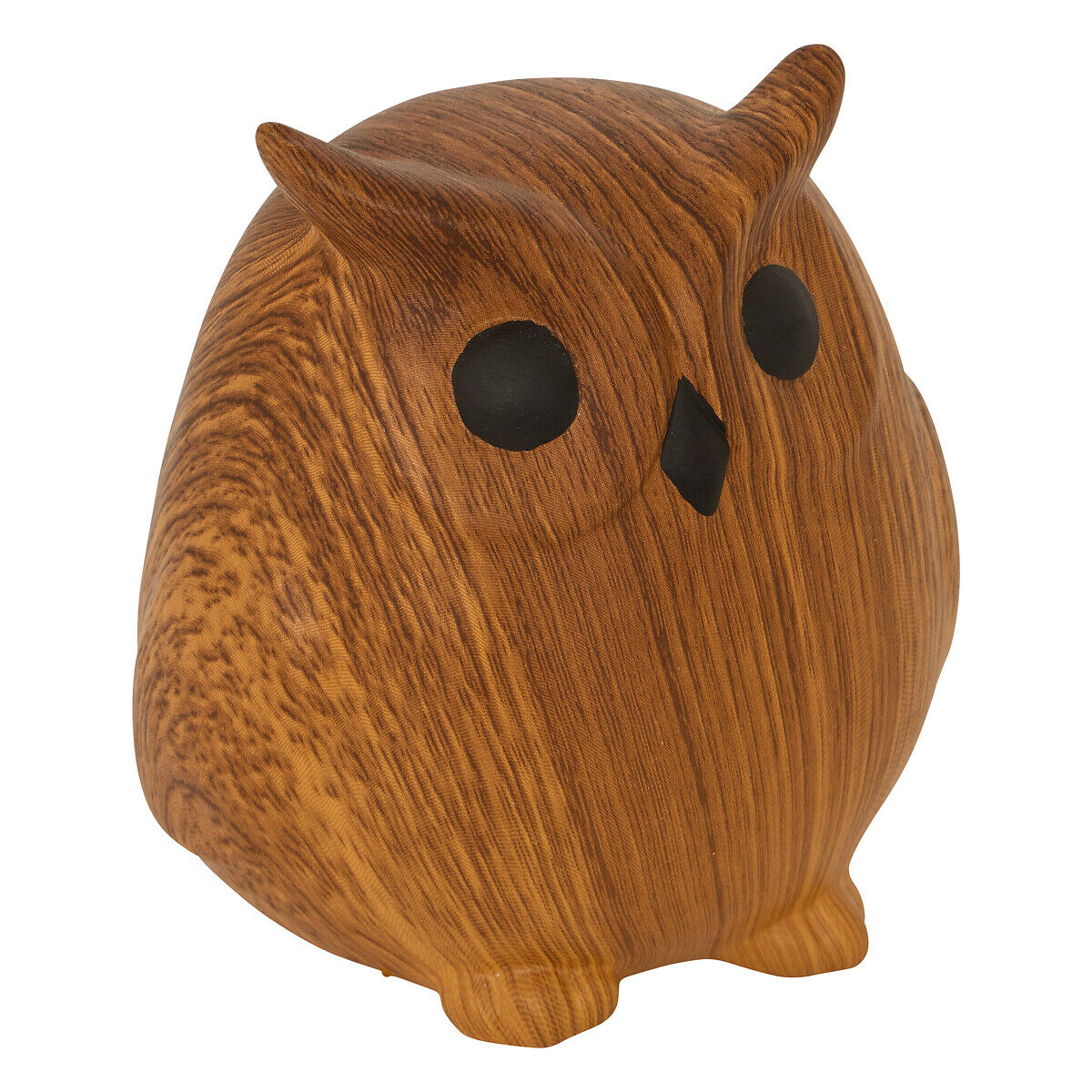 Figura decorativa mocho castanho claro 12cm, , large