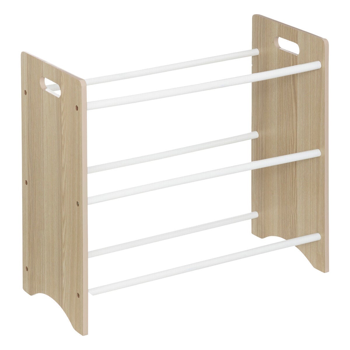 Estante em mdf de 3 níveis com 9, , large