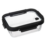 Herm&eacute;tico Rectangular Vidrio 0.9L