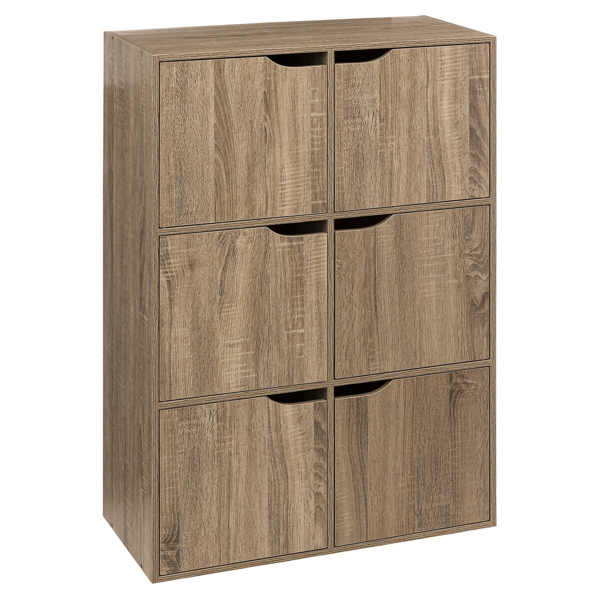 Móvel de arrumação MIX modul castanha com 6 portas, , large
