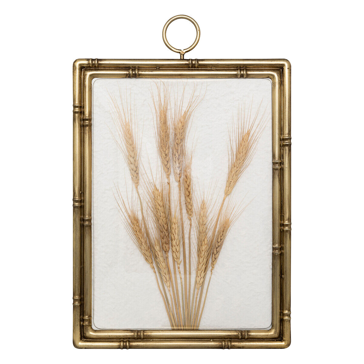 Quadro decorativo JONAS trigo em mdf e metal 47cm, , large