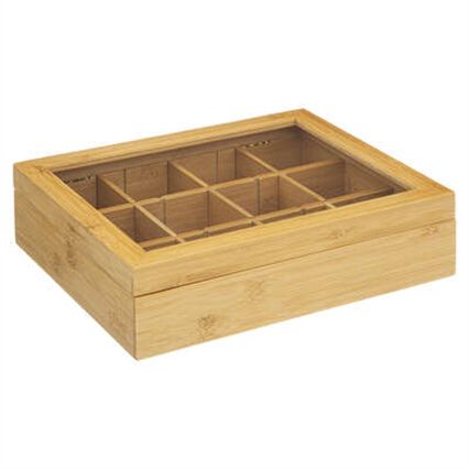 Caixa para chá em bambu, , large