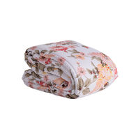 Colcha flores LYRA coral 250x270cm
