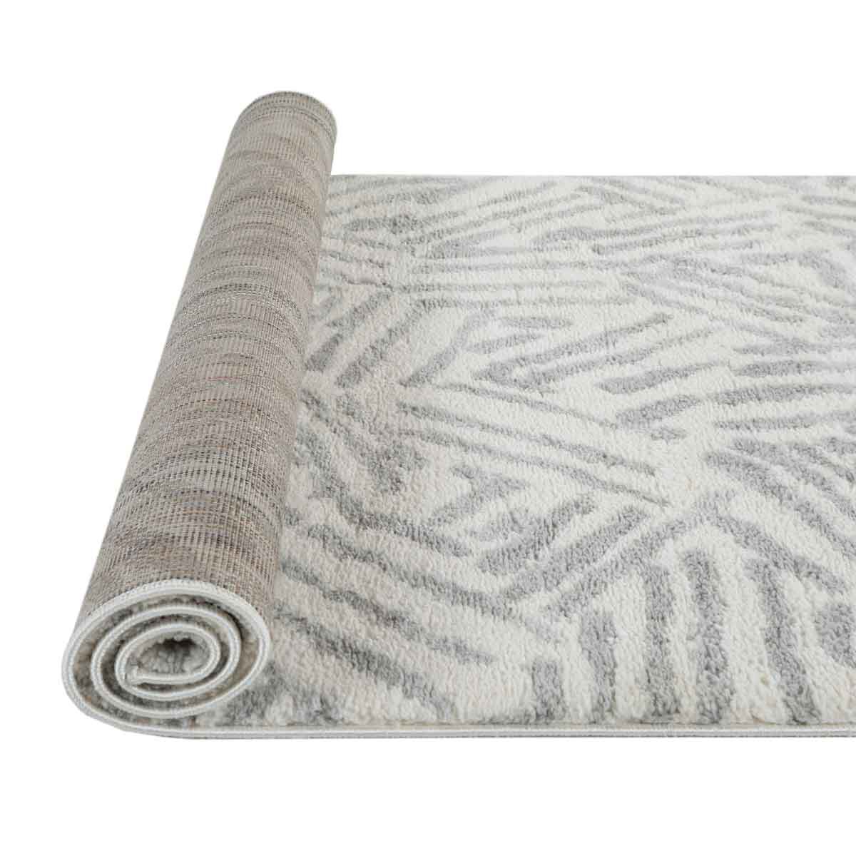 Tapete TOUL geométrico cinza 200x285cm, , large