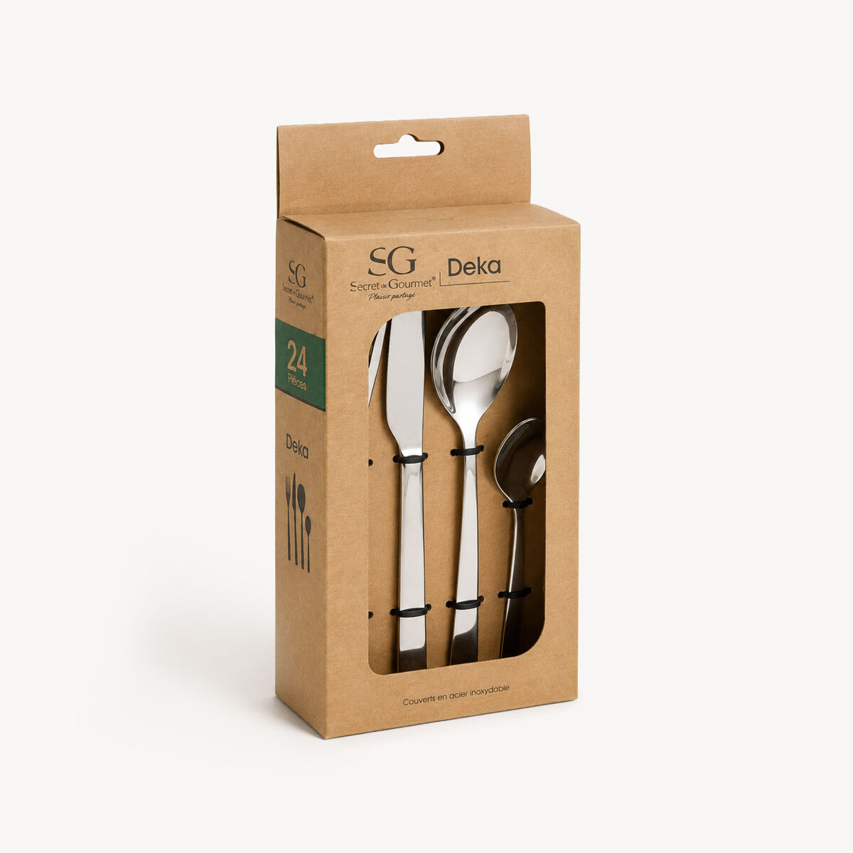 Faqueiro de 24 peças DEKA, , large