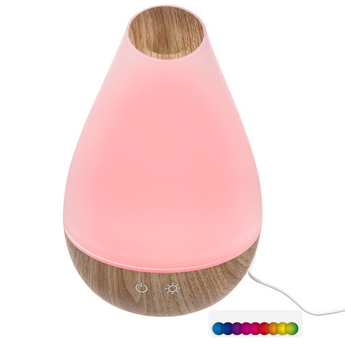 Difusor elétrico para óleos perfumados led, , large