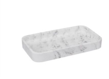 Tabuleiro wc LEA branco efeito mármore, , large