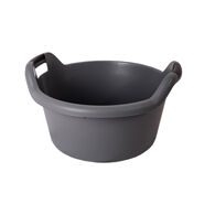 Barreño Redondo C/Asas Gris 30L